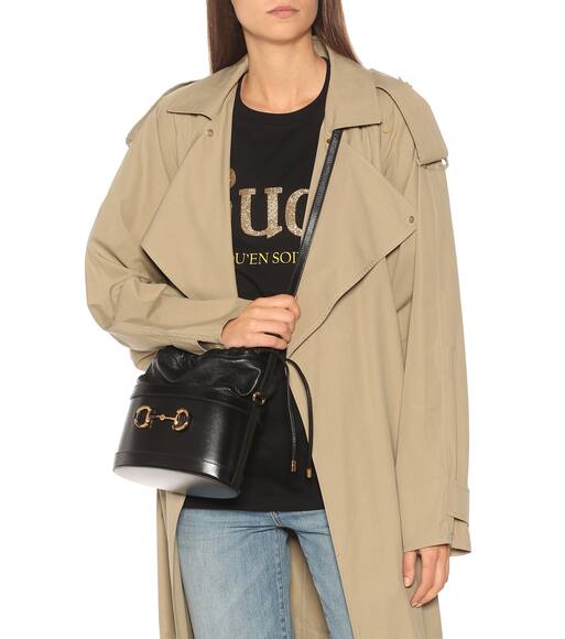 gucci horsebit bucket