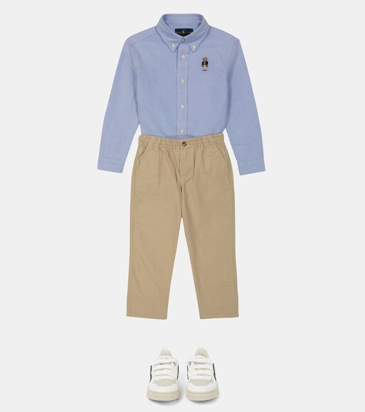 Polo Ralph Lauren Kids - Camisa Polo Bear de algodón | Mytheresa
