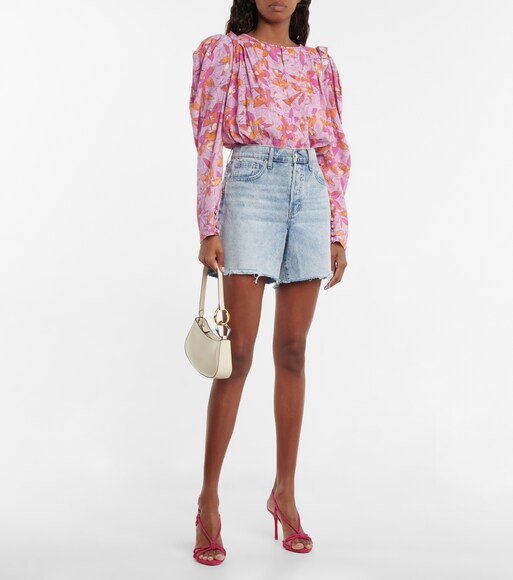 Veronica Beard - Shiloh denim shorts 