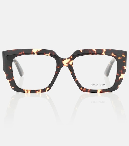 Bottega Veneta - D-frame acetate glasses | Mytheresa