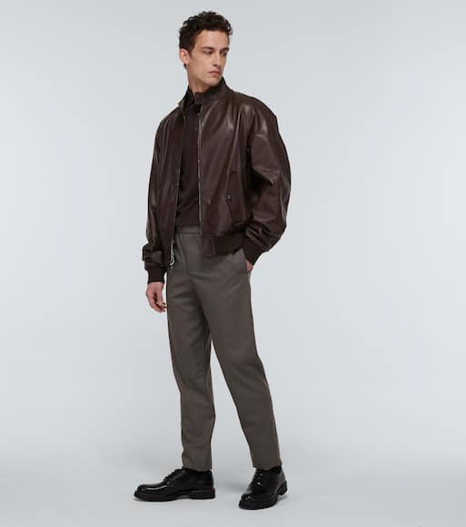 Ralph lauren barracuda leather jacket clearance