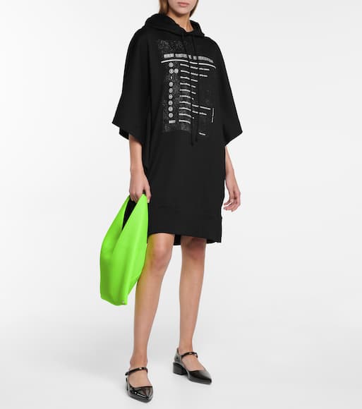 mm6 hoodie dress