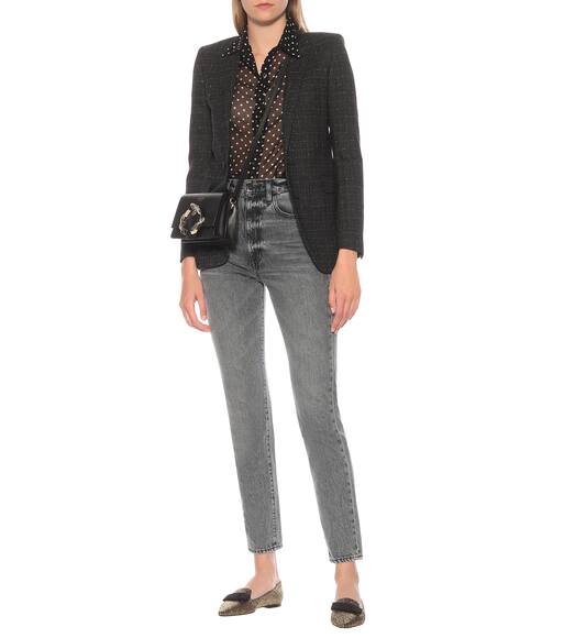 jimmy choo gala glitter flats