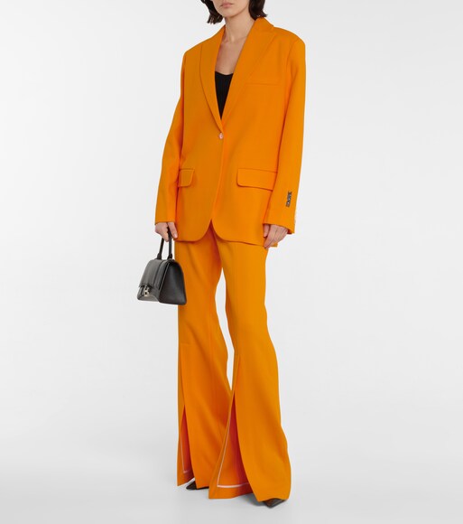Off-White - High-rise flared pants 