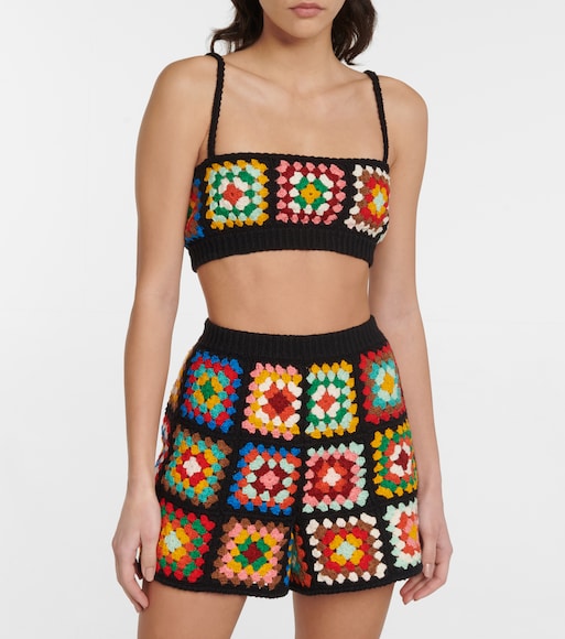 Alanui - Embassy crochet bralette 