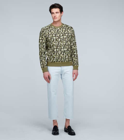 Camouflage print cotton sweatshirt Camouflage print cotton sweatshirt