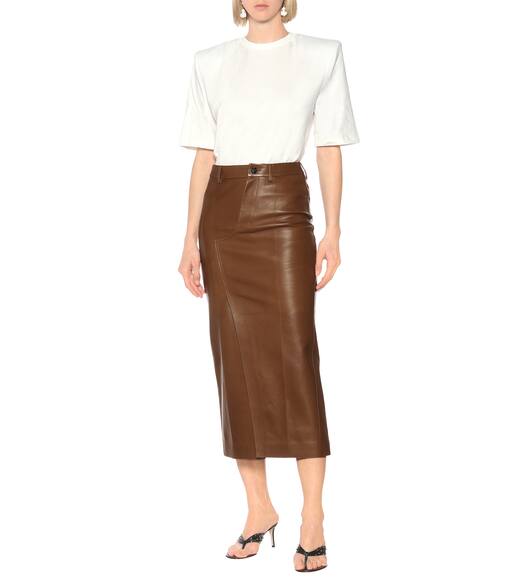 Marni leather skirt Clearance