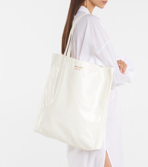 acne oilcloth tote