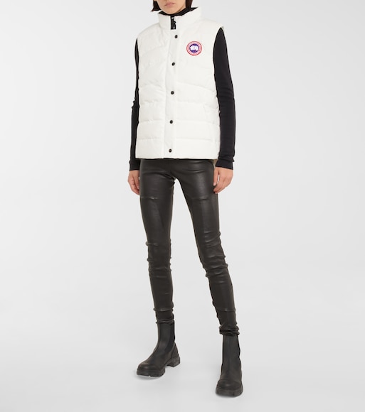 canada goose chaleco largo