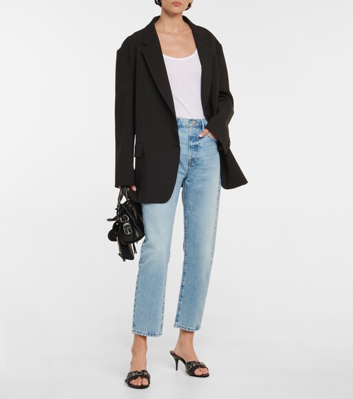 Le Original high-rise straight jeans 