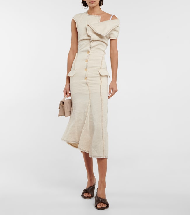 Jacquemus La Robe Camargue midi dress