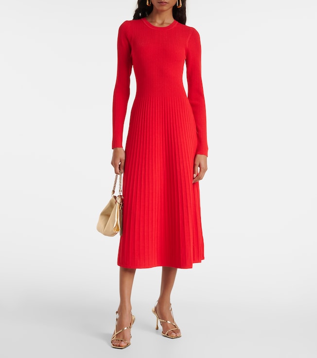 Veronica Beard Nami ribbed-knit sweater dress