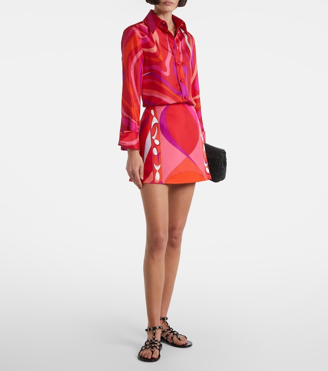 Pucci Marmo silk shirt