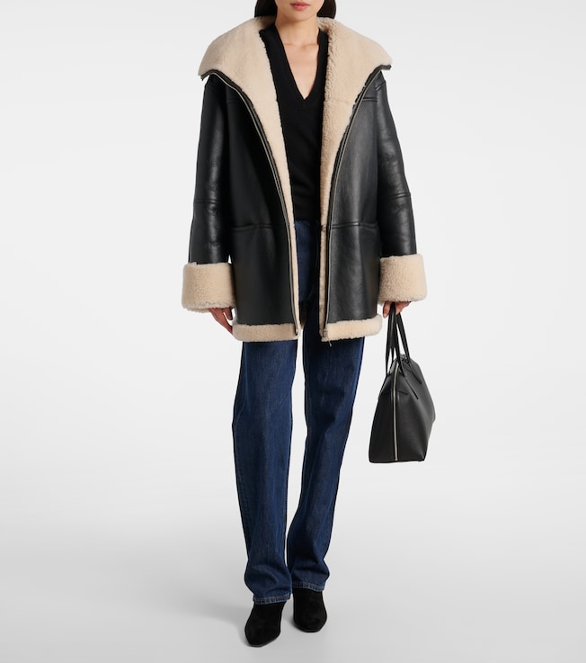 TOTEME Oversized shearling jacket