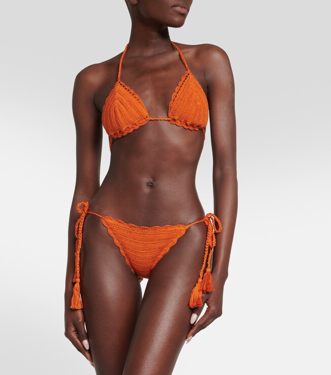 Anna Kosturova Crochet bikini bottoms