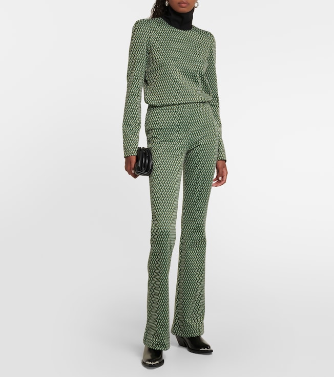 Dorothee Schumacher Graphic Statement flared pants