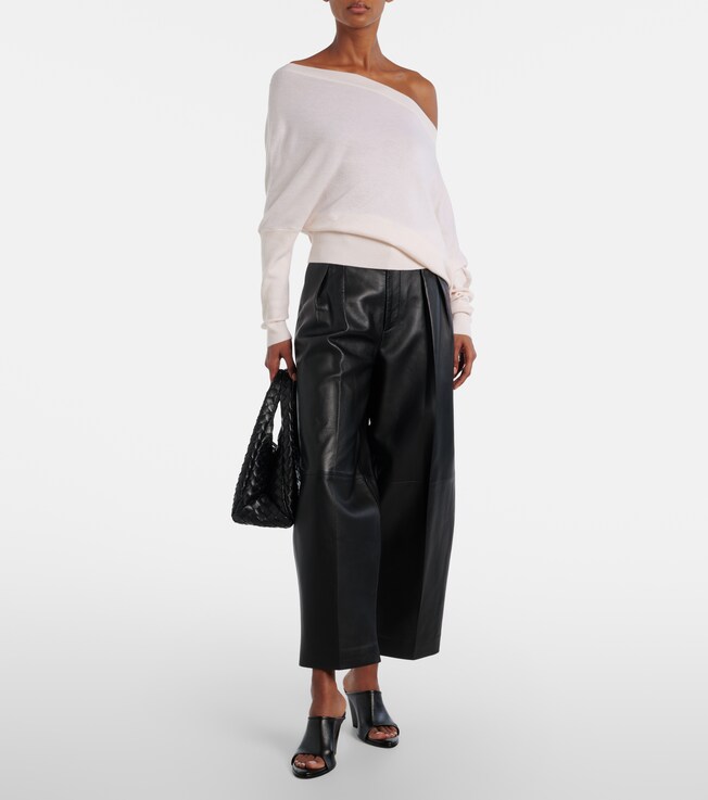 Altuzarra Grainge off-shoulder cashmere sweater