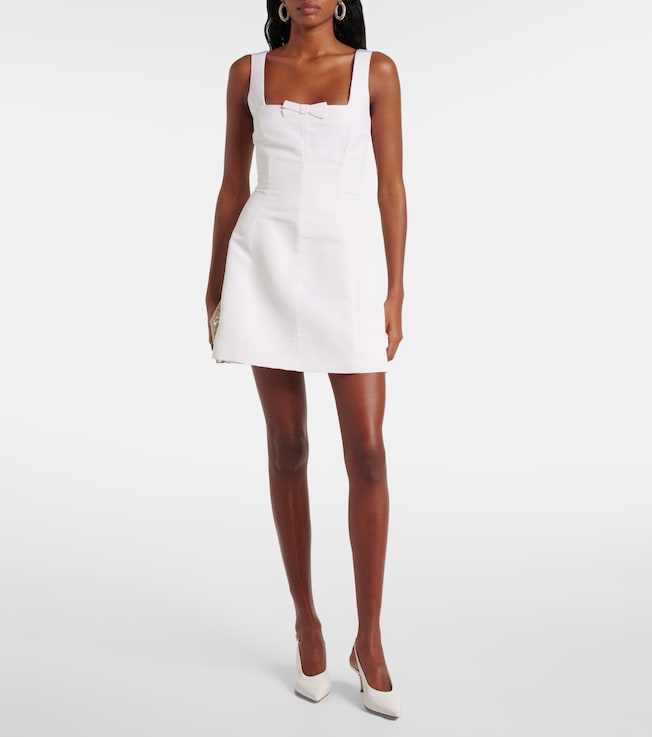 Markarian Corinne silk faille minidress