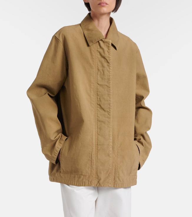 The Row Baeza cotton jacket