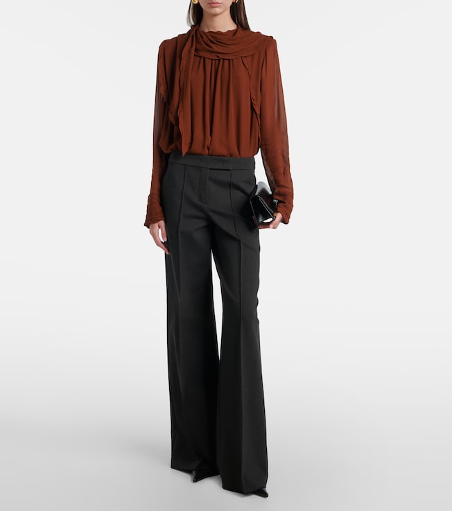 Dorothee Schumacher Sheer Twist georgette blouse