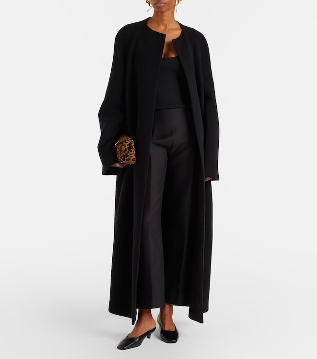 TOTEME Wool and silk slim pants