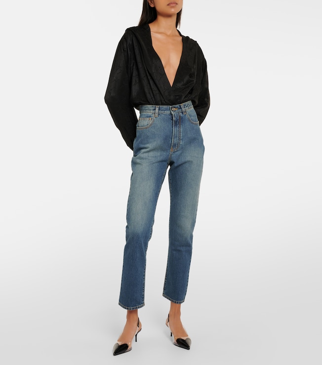 Alaïa Hooded bodysuit