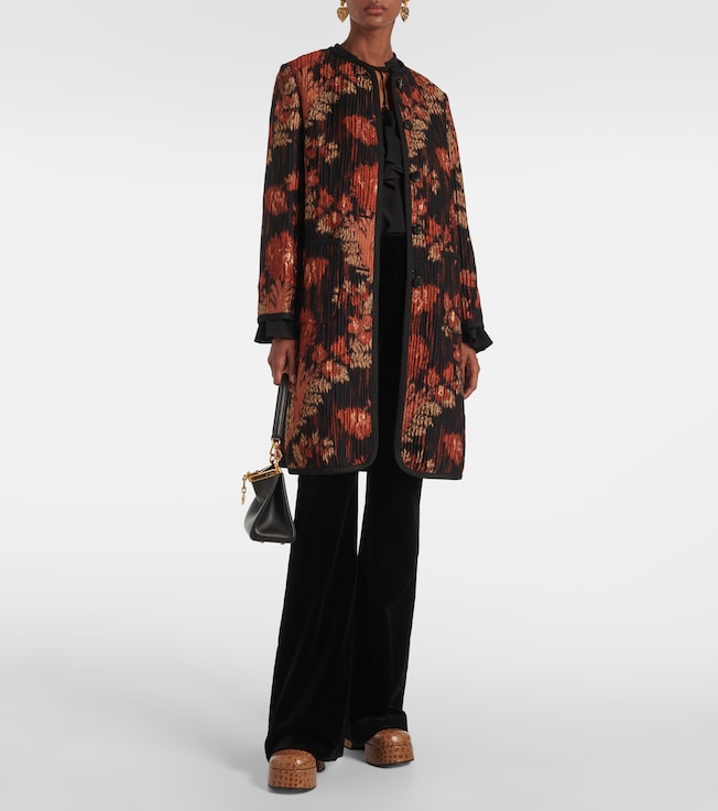 Etro Floral coat