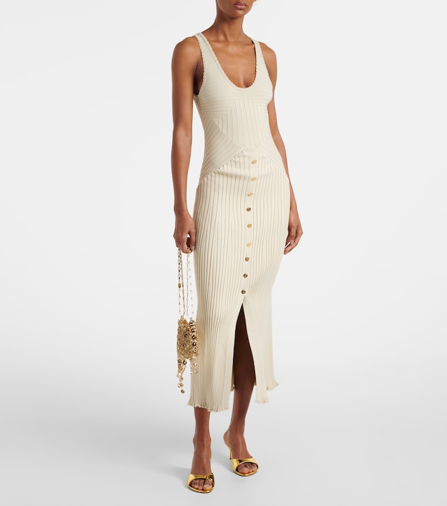 Rabanne Knitted midi dress