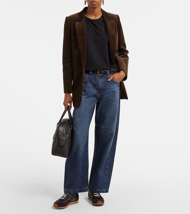 AG Jeans High-rise barrel-leg jeans