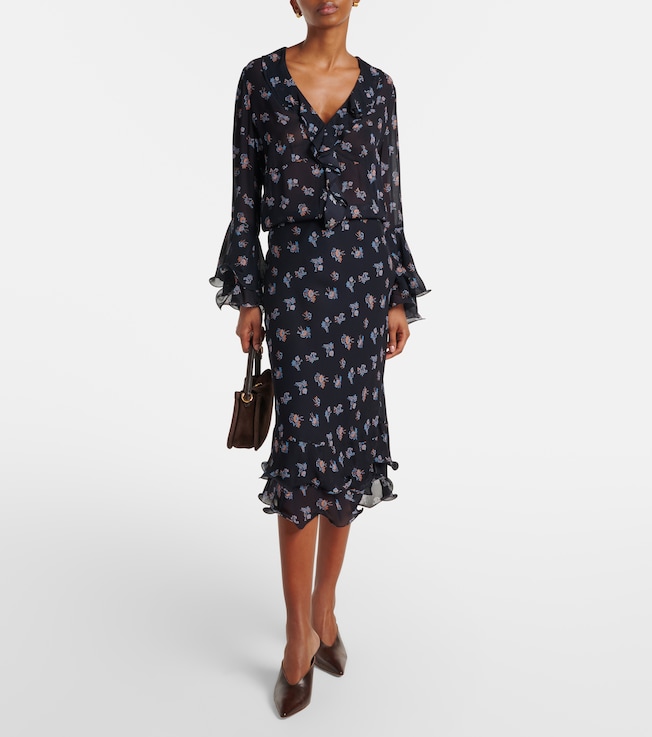 Dorothee Schumacher Airy Daydream floral georgette blouse
