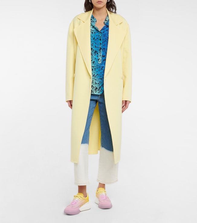 Stella McCartney Printed silk blouse