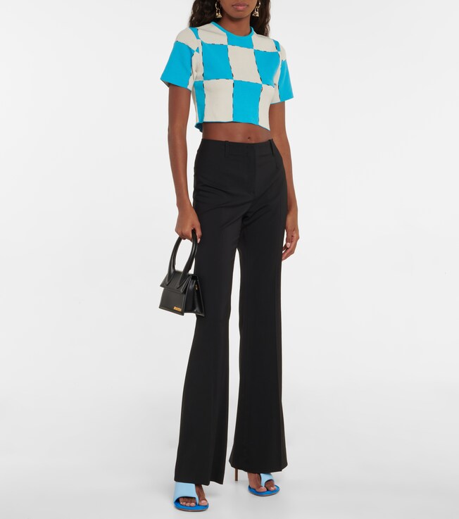 Jacquemus La Maille Gelato cutout top