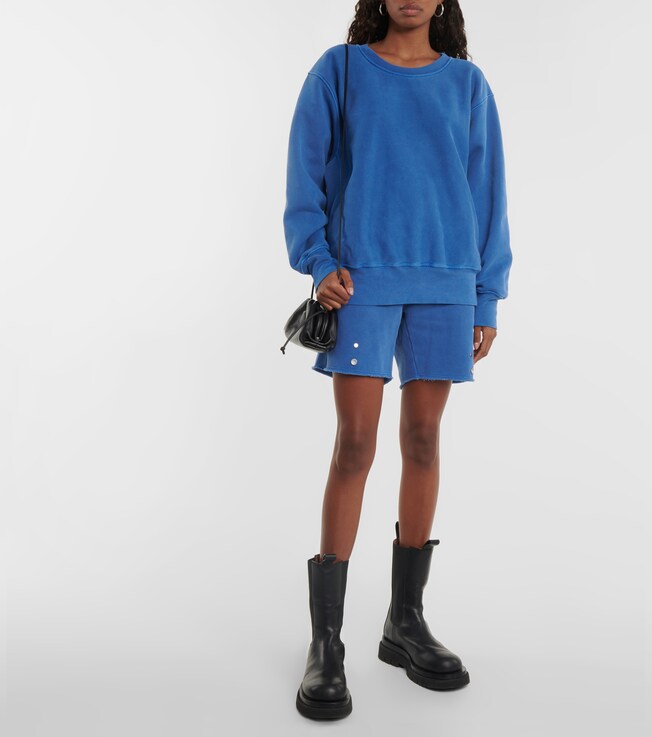 Les Tien Snap Front cotton shorts