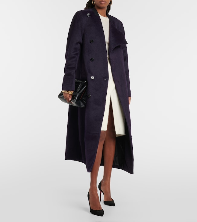 Victoria Beckham Alpaca wool-blend overcoat 