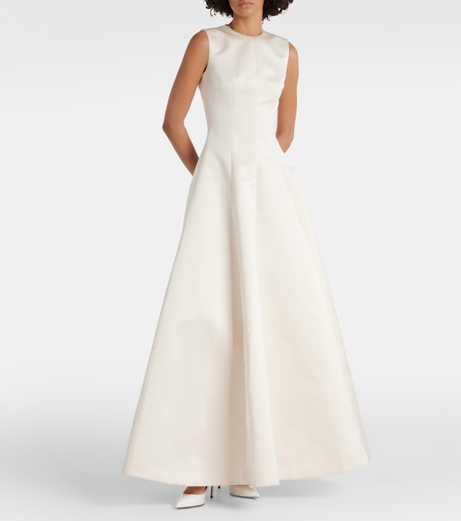 Emilia Wickstead Bridal Mairi crêpe gown