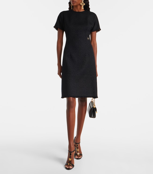 Dolce&Gabbana Wool-blend minidress