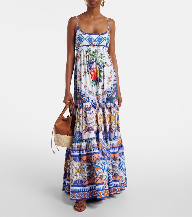 Camilla Floral cotton maxi dress