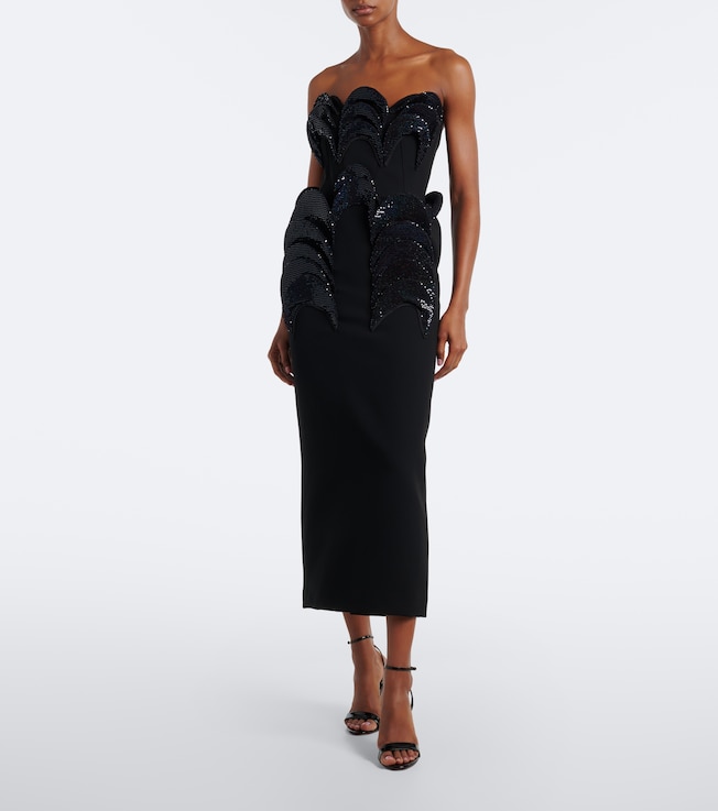 Maticevski Glint sequined cocktail dress
