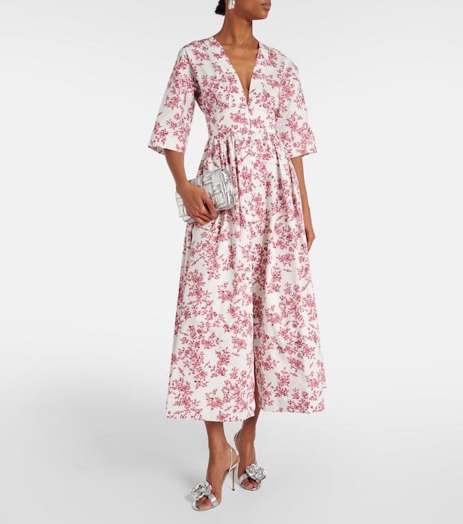 Emilia Wickstead Elowen printed midi dress