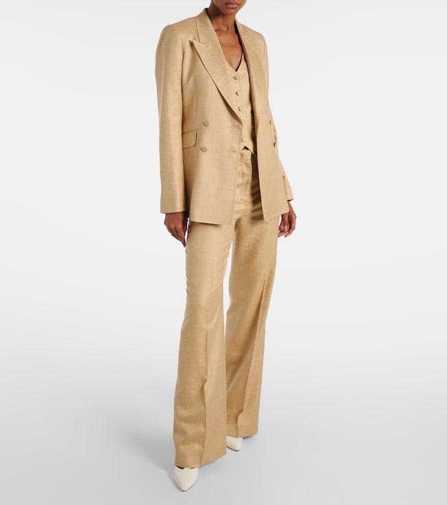 Gabriela Hearst Wool, silk and linen blazer