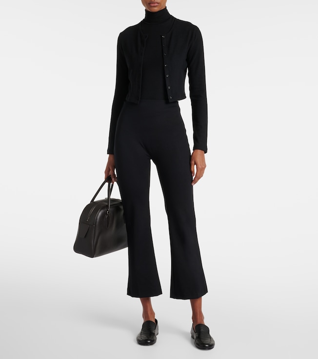 LESET Lauren cropped cardigan