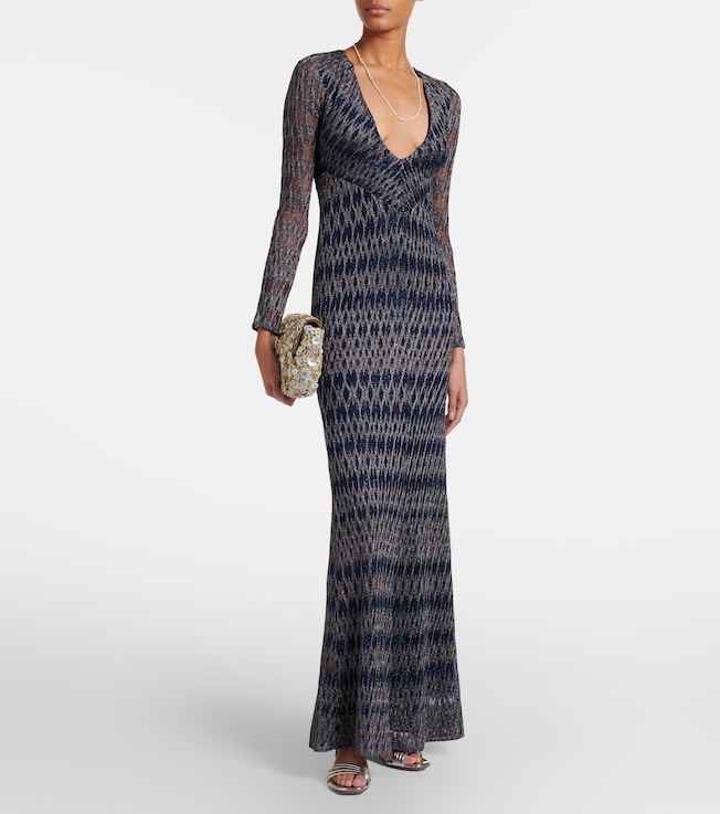 Missoni Lamé maxi dress