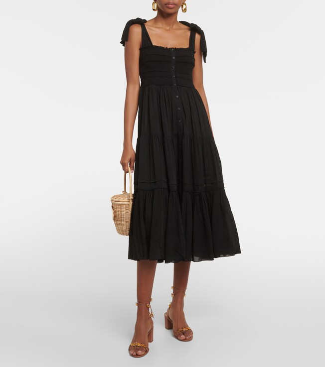 Poupette St Barth Triny midi dress