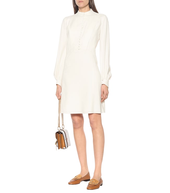 Chloé Crêpe minidress