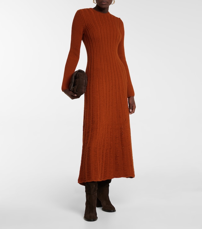 Gabriela Hearst Django wool knit midi dress