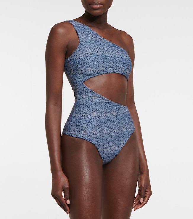 Magda Butrym One-shoulder cutout swimsuit