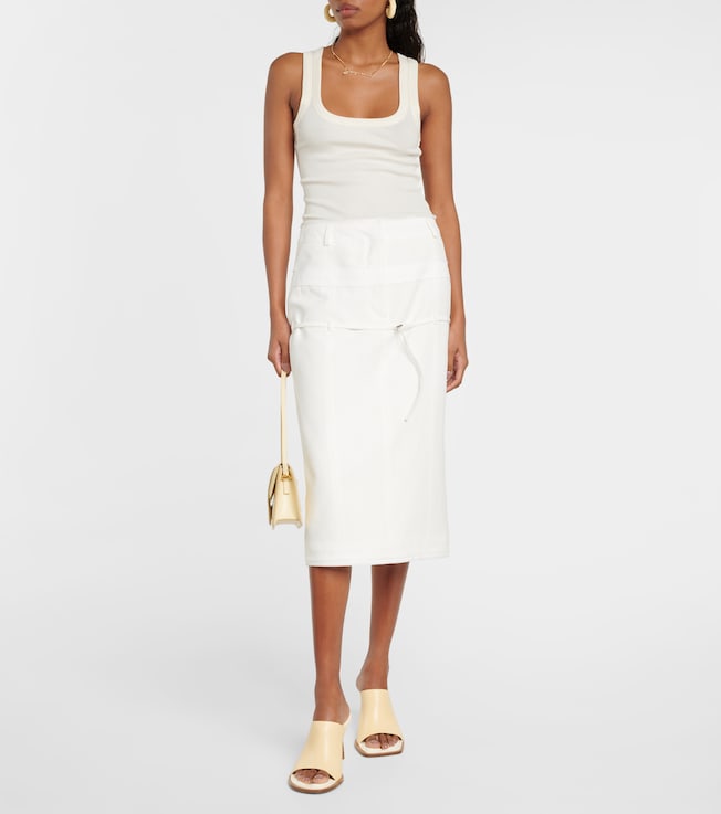 Jacquemus Le Débardeur Gros Grain cotton tank top