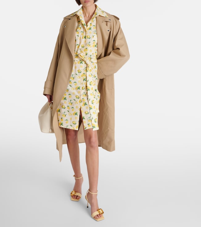 Sportmax Boero printed cotton shirt dress
