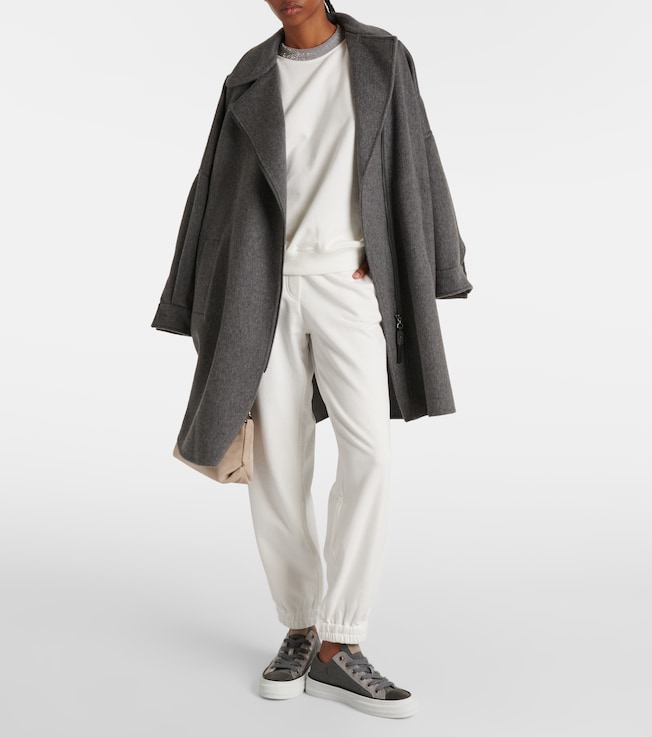 Brunello Cucinelli Cotton jersey sweatpants