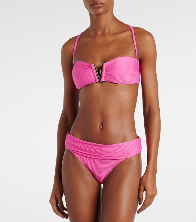 Heidi Klein Tulum bandeau bikini top